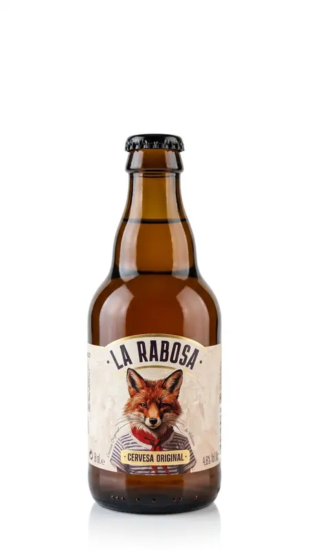 Cerveza Artesanal Valenciana La Rabosa Original 33cl