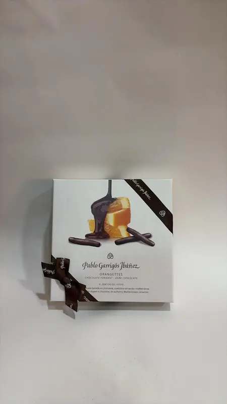 Orangettes Tiras de Naranja Bañadas en Chocolate Pablo Garrigós