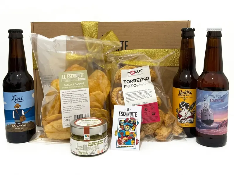 Cesta Regalo XL Selección de Cervezas Artesanales