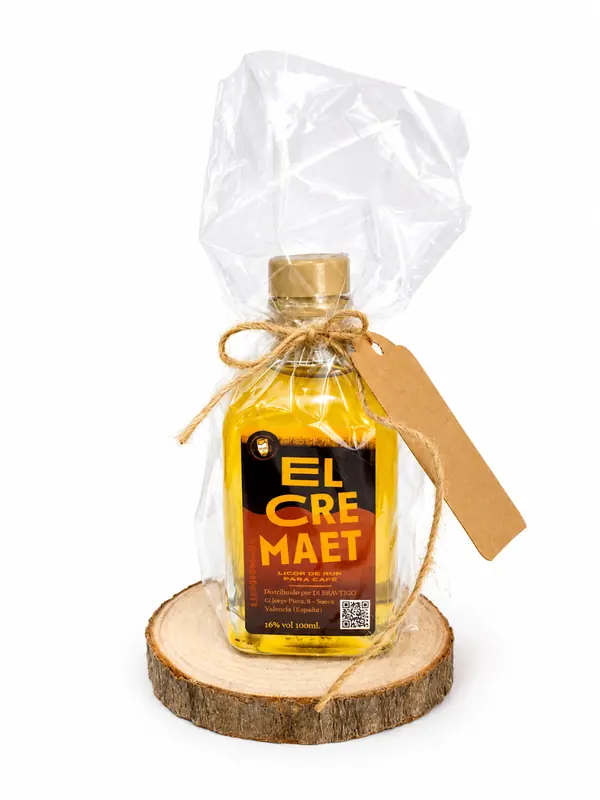Mini Licor Cremaet Valenciano Artesano 10cl