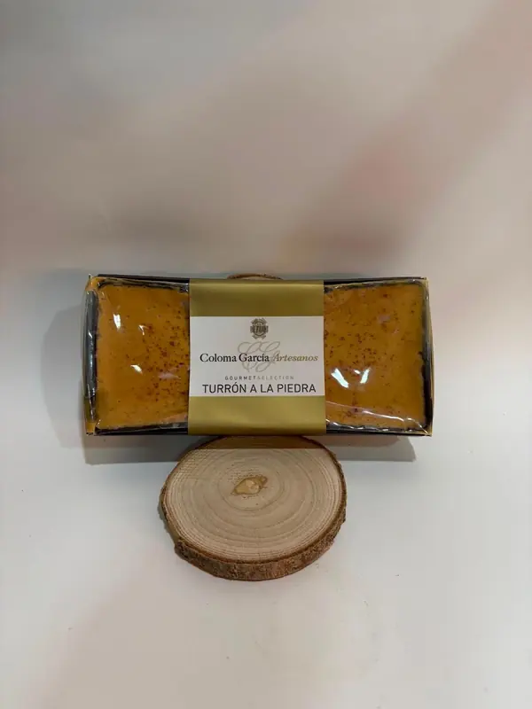 Turrón a la Piedra Tradicional Artesano Coloma García