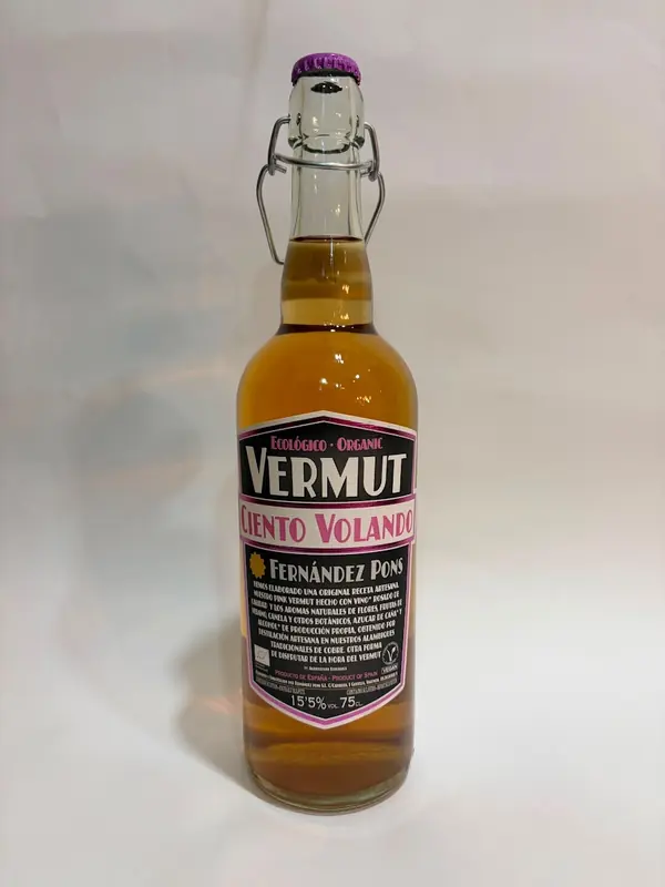 Vermut Rosado Ecológico y Vegano Ciento Volando 75cl