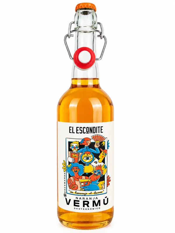 Vermut con Naranja El Escondite 750ml
