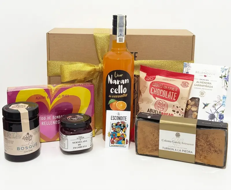 Cesta Regalo Productos Típicos Tradición Valenciana
